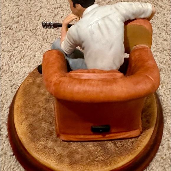 Elvis Presley Franklin Mint “Love Me Tender" Limited Edition Musical Sculpture - Picture 9 of 10